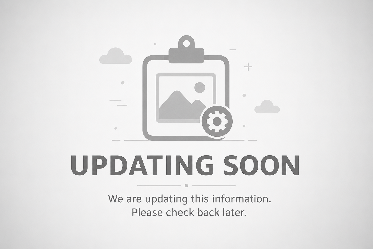 Update soon